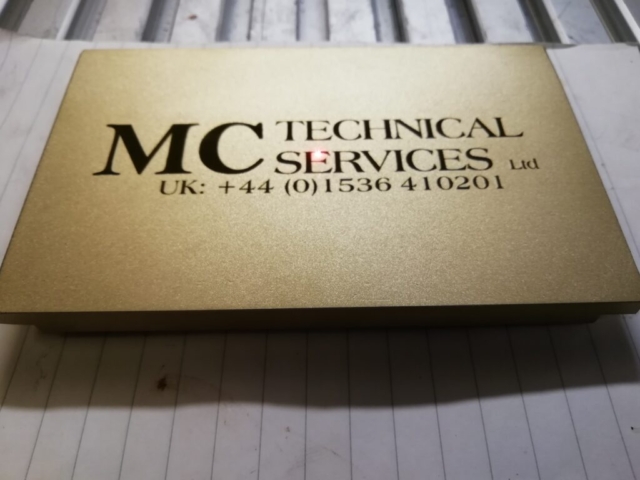 Laser Marking Brass