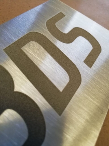 Laser Engraving Aluminium