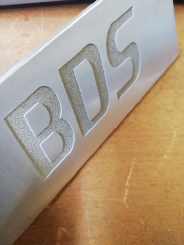 Deep Laser Engraving Aluminium