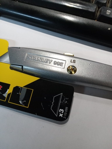 Stanley Knife Laser Marking